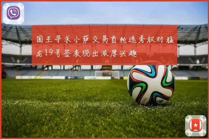 国王寻求小萨交易首轮选秀权对猛龙19号签表现出浓厚兴趣